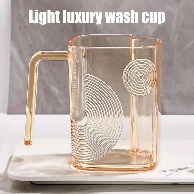 luxury toothbrush cup