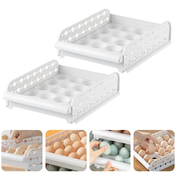 40 Grids Egg Storage Box