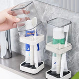 Toothbrush Holder with Gargle Cup